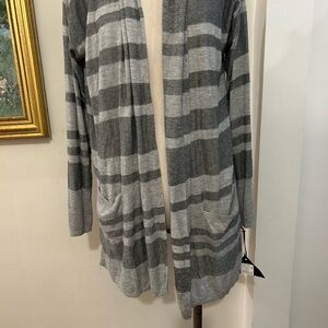 Ava & Viv Gray Knit Cardigan NWT-S